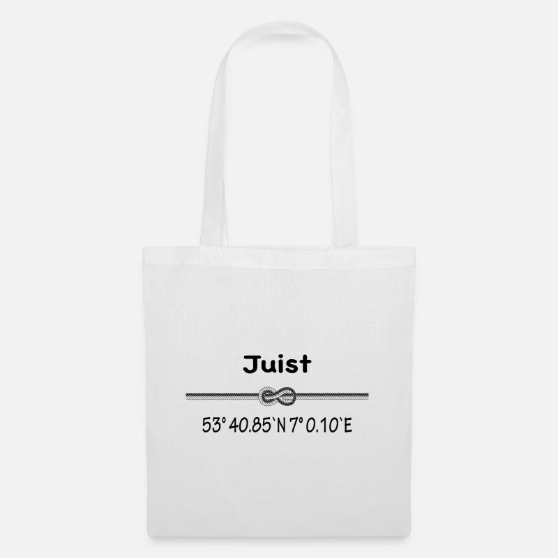 Juist - Stoffbeutel - Weiß