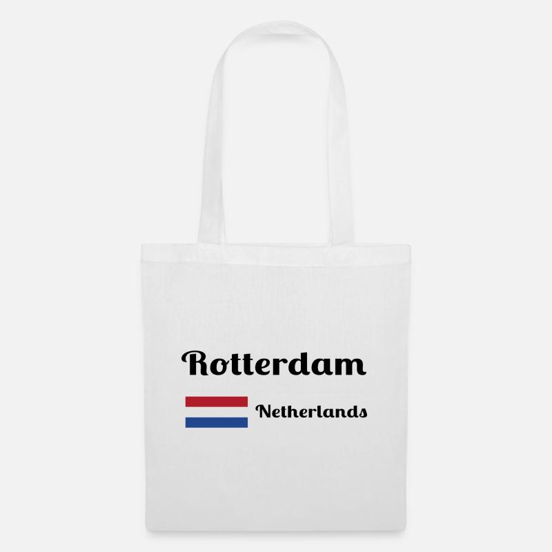 Rotterdam Netherlands- Stylish prints - Tote Bag - white