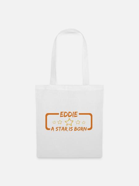 Eddie Eddie - Stoffbeutel - Weiß