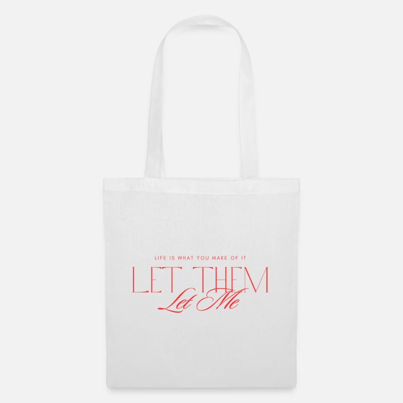 Let Them Mindset - Tote Bag - white
