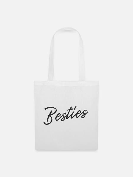 Besties forever  - Stoffbeutel - Weiß