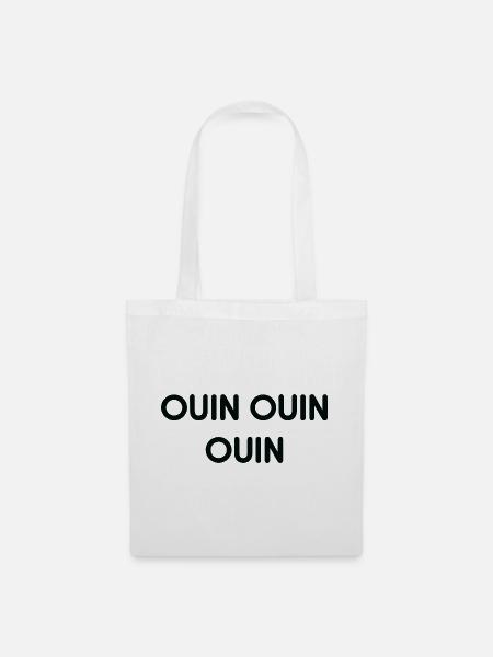 Quin Quin Monochrome Echo - Stoffbeutel - Weiß