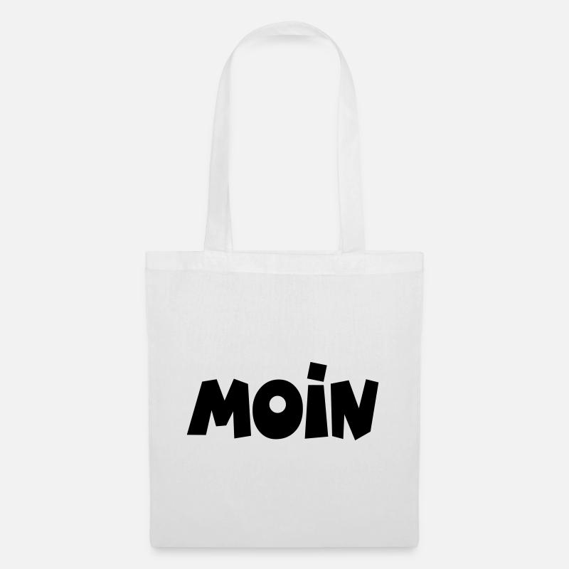 Moin - Stoffbeutel - Weiß