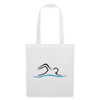NAGE - Sac en tissu - blanc - Devant