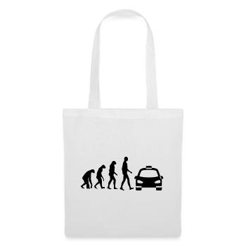Taxi - Sac en tissu - blanc - Devant