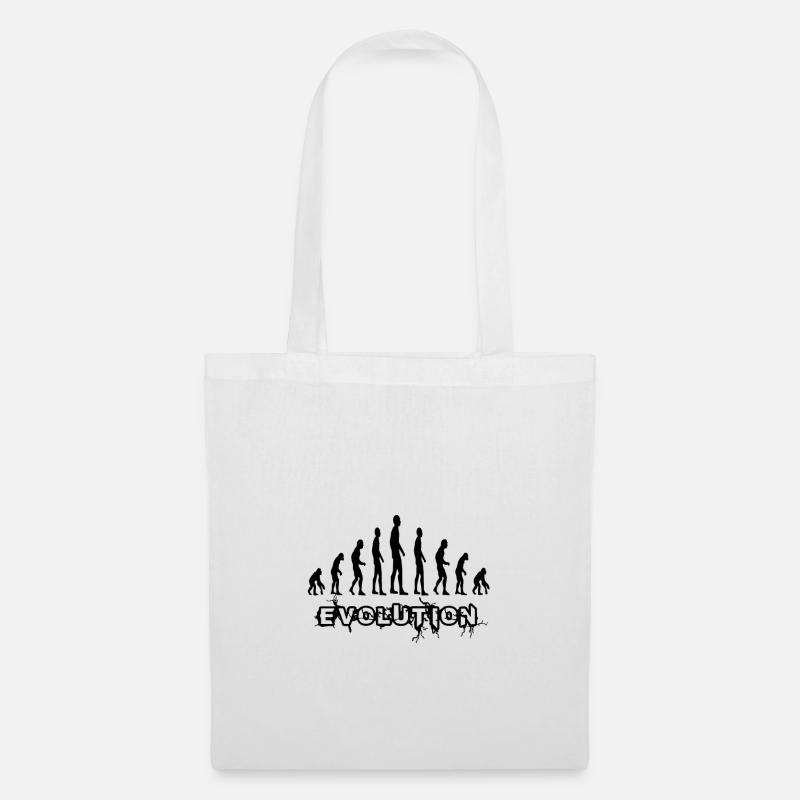 Évolution - Sac en tissu - blanc