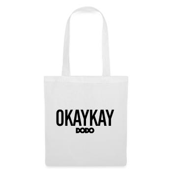 Okaykay Dodo-T-Shirt - Stoffbeutel - Weiß - Vorne