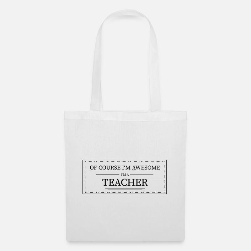 Prof - Sac en tissu - blanc
