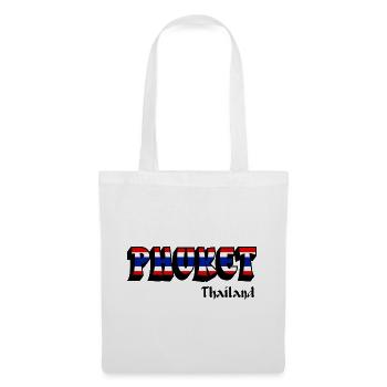 Design du drapeau de la Thaïlande à Phuket - Sac en tissu - blanc - Devant