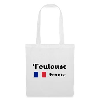 Toulouse France- Stylish prints - Tote Bag - white - Front