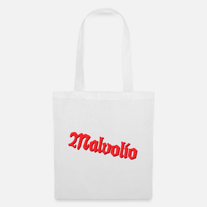 Malvolio - Stoffbeutel - Weiß
