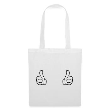 like hand - Tote Bag - white - Front