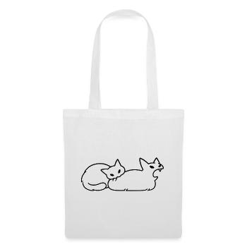 Amoureux des Chats Humour Chat Mignon Original - Tote Bag - white - Front