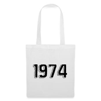 1974 - Stoffbeutel - Weiß - Vorne