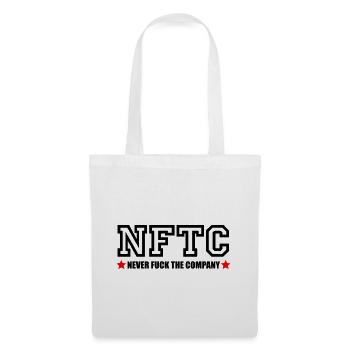 Never fuck the Company - Stoffbeutel - Weiß - Vorne
