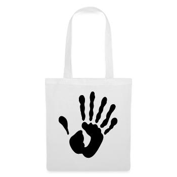 Alien Hand - Stoffbeutel - Weiß - Vorne