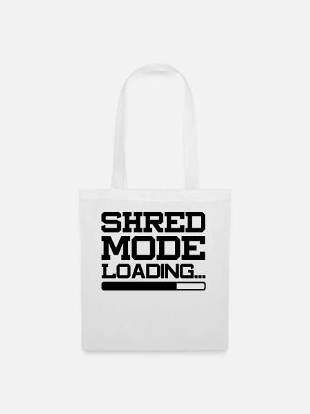 SHRED MODE LOADING - Stoffbeutel - Weiß