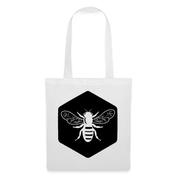 When cut out in honeycomb - Tote Bag - white - Front