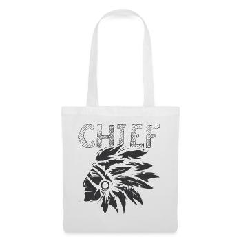 chief chief icon feathers logo icon indian - Tote Bag - white - Front
