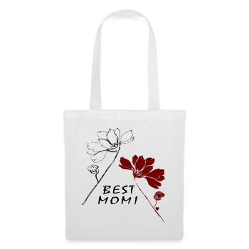 Best Mom - Stoffbeutel - Weiß - Vorne