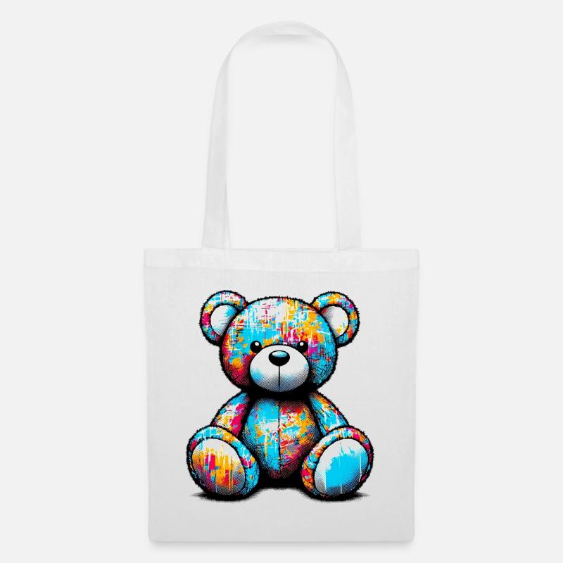 Orso orsacchiotto Teddybär - Stoffbeutel - Weiß