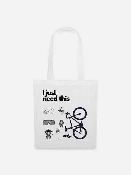 I just need this - Tote Bag - white