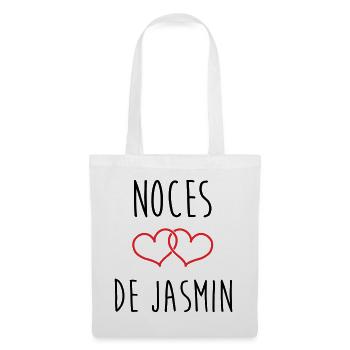 Wedding Anniversary - Jasmine Wedding (66 years) - Tote Bag - white - Front