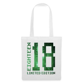 18. Geburtstag Gamer Limited Edition - Stoffbeutel - Weiß - Vorne