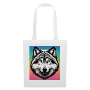 Wolf - Tote Bag - white - Front