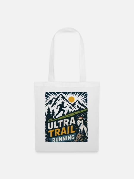 Ultra-Trailrunning - Stoffbeutel - Weiß