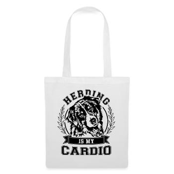 Australian Shepherd Herding is my Cardio Wilsigns - Stoffbeutel - Weiß - Vorne