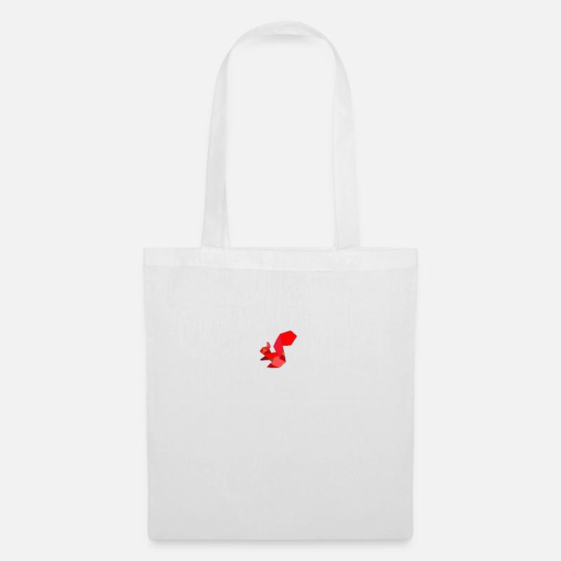 Squirrel - Eichhörnchen - Stoffbeutel - Weiß