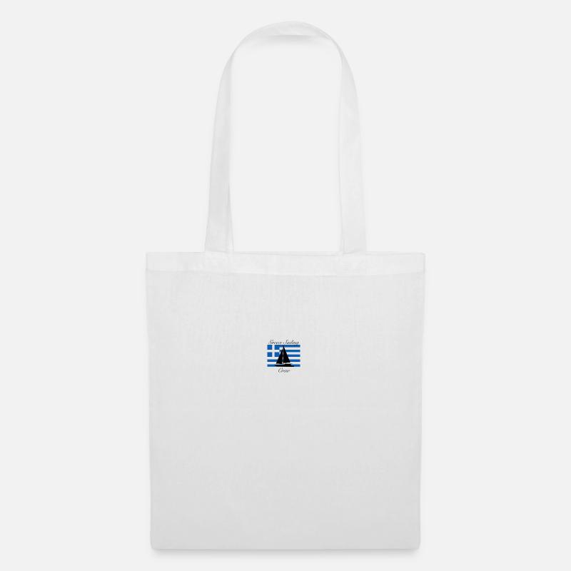 Greece sailing crew - Tote Bag - white