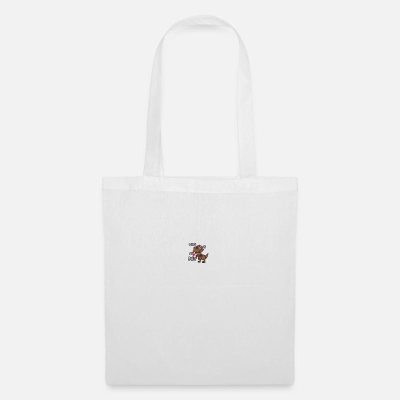 Dinosaur - Tote Bag - white