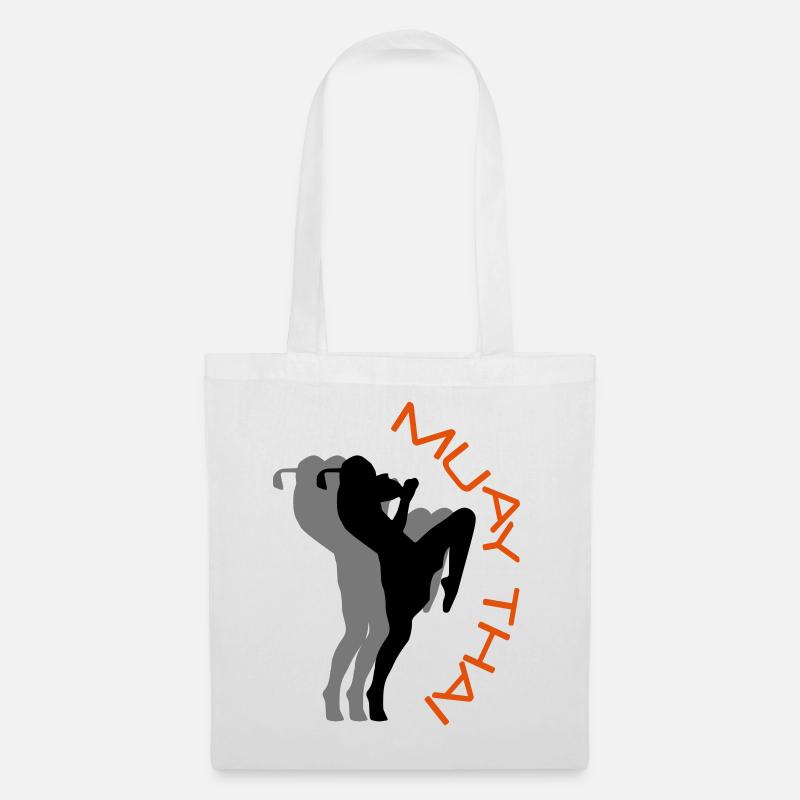 MuayThai - Stoffbeutel - Weiß