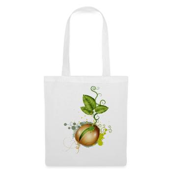 tender germinates in the soil - Tote Bag - white - Front