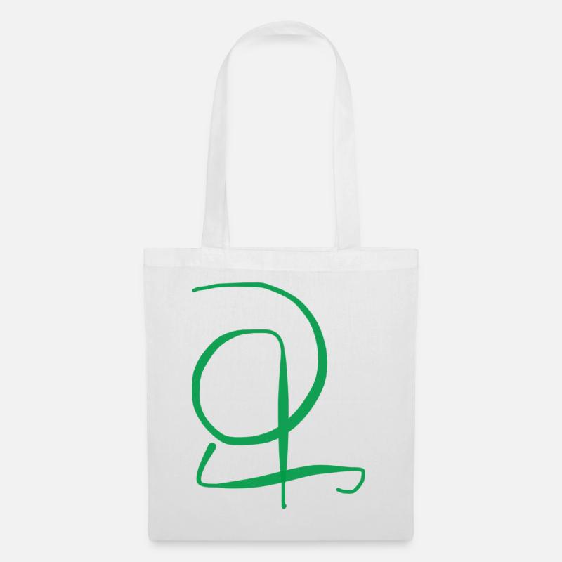 Gift idea for calligraphy lovers - Tote Bag - white