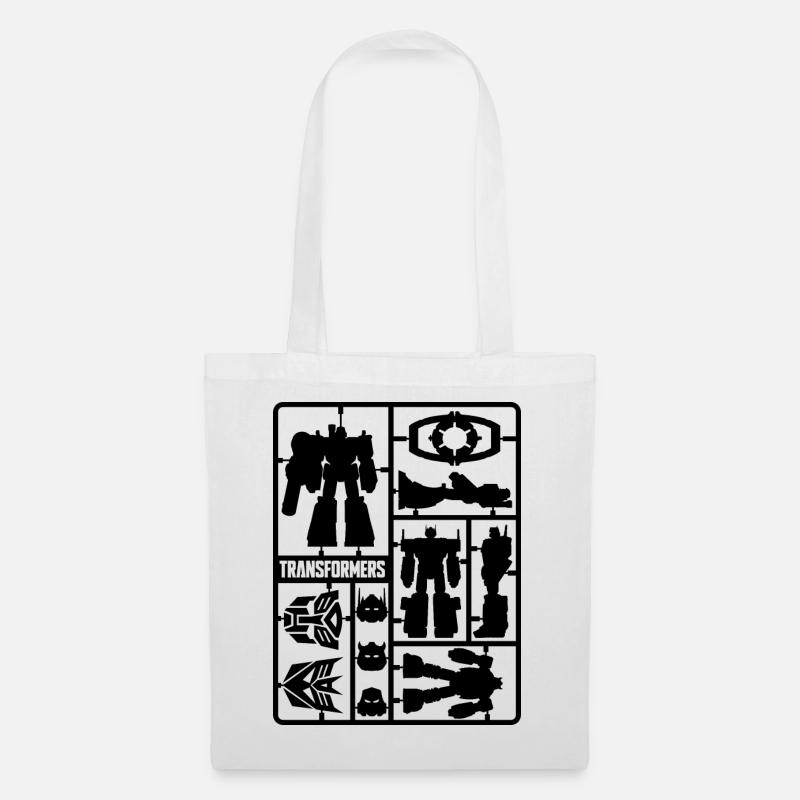 Transformers G1 Ensemble De Jouets En Noir - Sac en tissu - blanc
