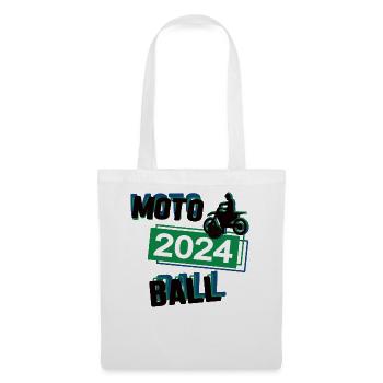 Motoball Spieler Team Turnier Mannschaft in 2024 - Stoffbeutel - Weiß - Vorne