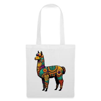 Alpaca - Tote Bag - white - Front