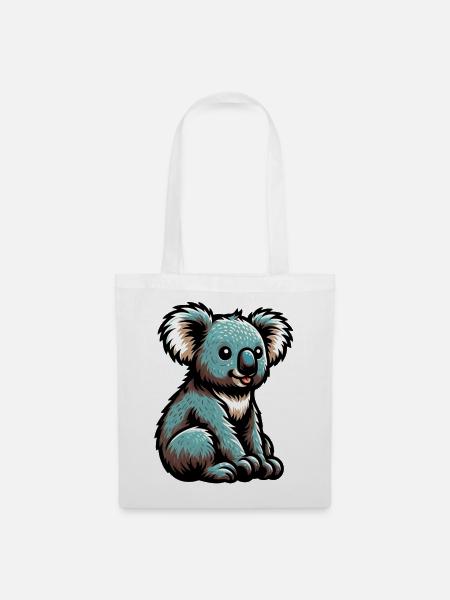 Koala - Stoffbeutel - Weiß