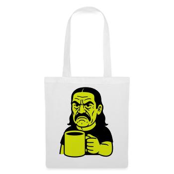 Angry Coffee Man - Stoffbeutel - Weiß - Vorne