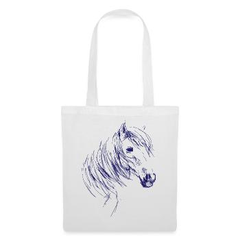 Horse Riding Horses Equestrian Sport - Tote Bag - white - Front