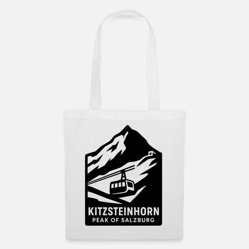 kitzsteinhorn alpen - Stoffbeutel - Weiß