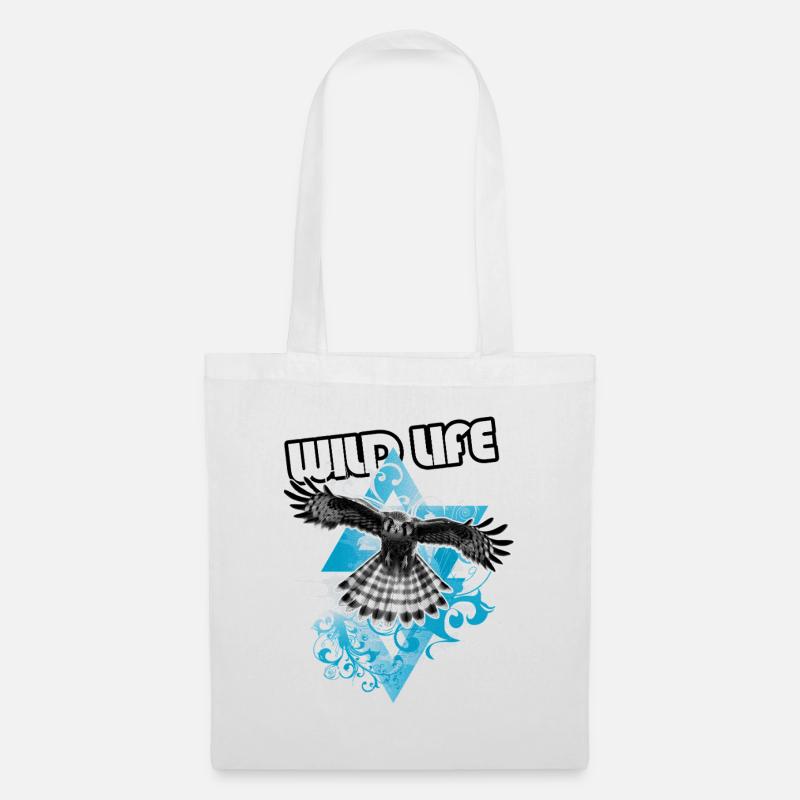 Aigle Libre et Graphique - Sac en tissu - blanc