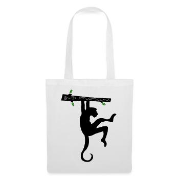 affe_002 - Sac en tissu - blanc - Devant