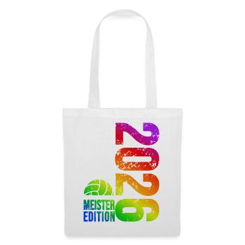Volleyball Master Shirt 2026, rainbow bag - Tote Bag - white - Front