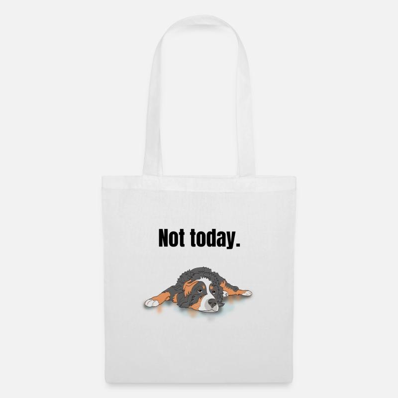 Berner Sennenhund Geschenk - Stoffbeutel - Weiß