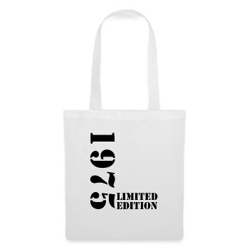 1975 édition limitée anniversaire cadeau femme mari - Sac en tissu - blanc - Devant