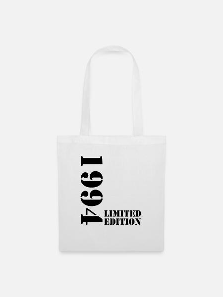 1994 Limited Edition Geburtstag Geschenk Frau Mann - Stoffbeutel - Weiß